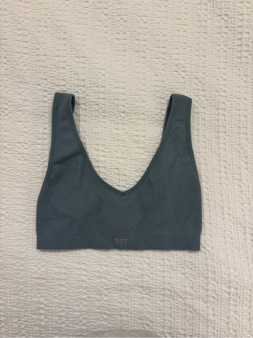 SET ACTIVE Sculptflex Bra & Leggings Set - Small - Wave